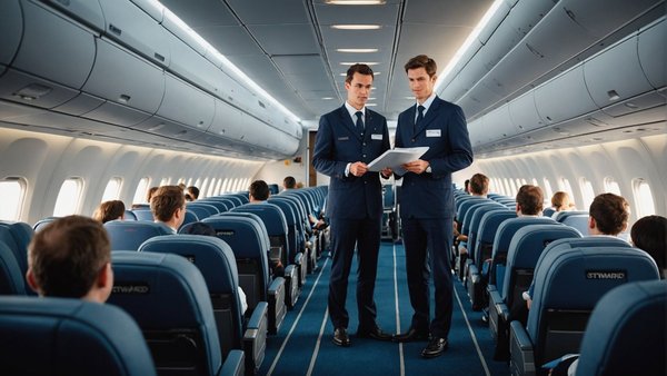 Formation steward : devenez l'élite des vols internationaux avec sky success